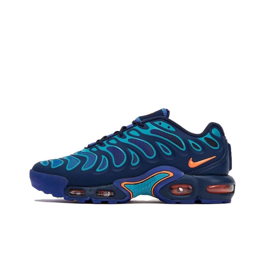 Nike Air Max Plus Drift Men's Sneakers Trendy Fashion casual shoes Cushioned comfort Sneakers Breathable and light White&amp;Orange