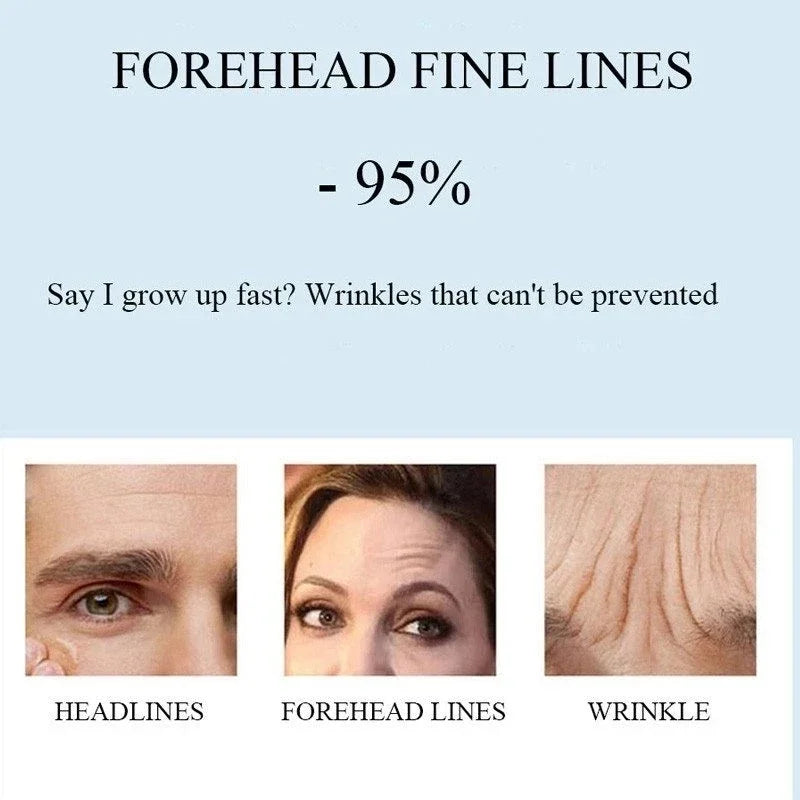 2/4/6pcs Anti-wrinkle Forehead Line Removal Gel Patch Firming Mask Frown Lines Face Skin Care Stickers Anti-aging Moisturizng