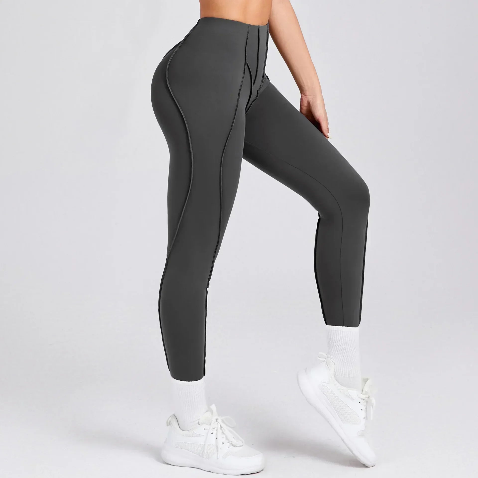 Masha™ - Legging Taille Haute Sans Couture | Confort, Maintien & Élégance