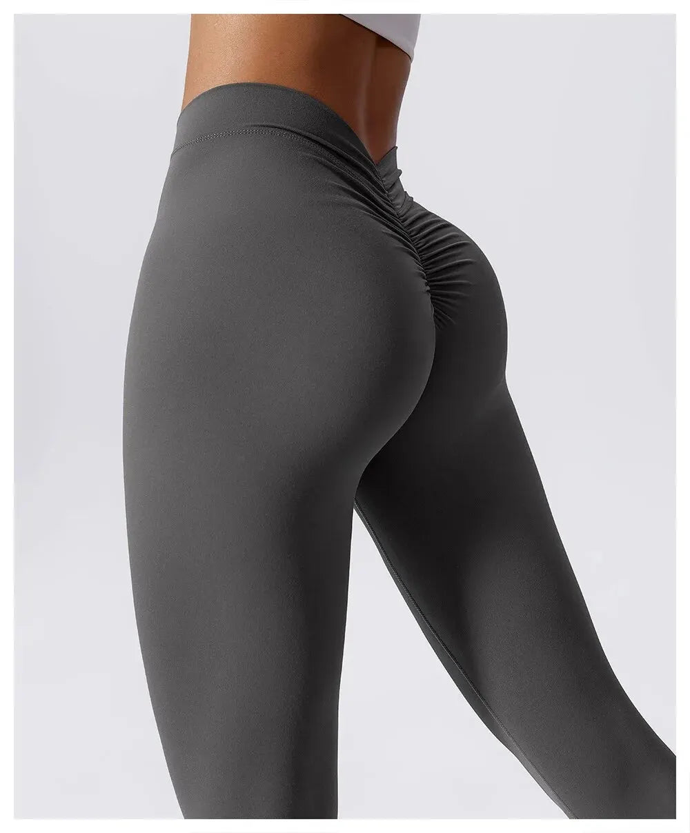 Legging Yoga Taille V Femme – Sculptant & Confort Absolu