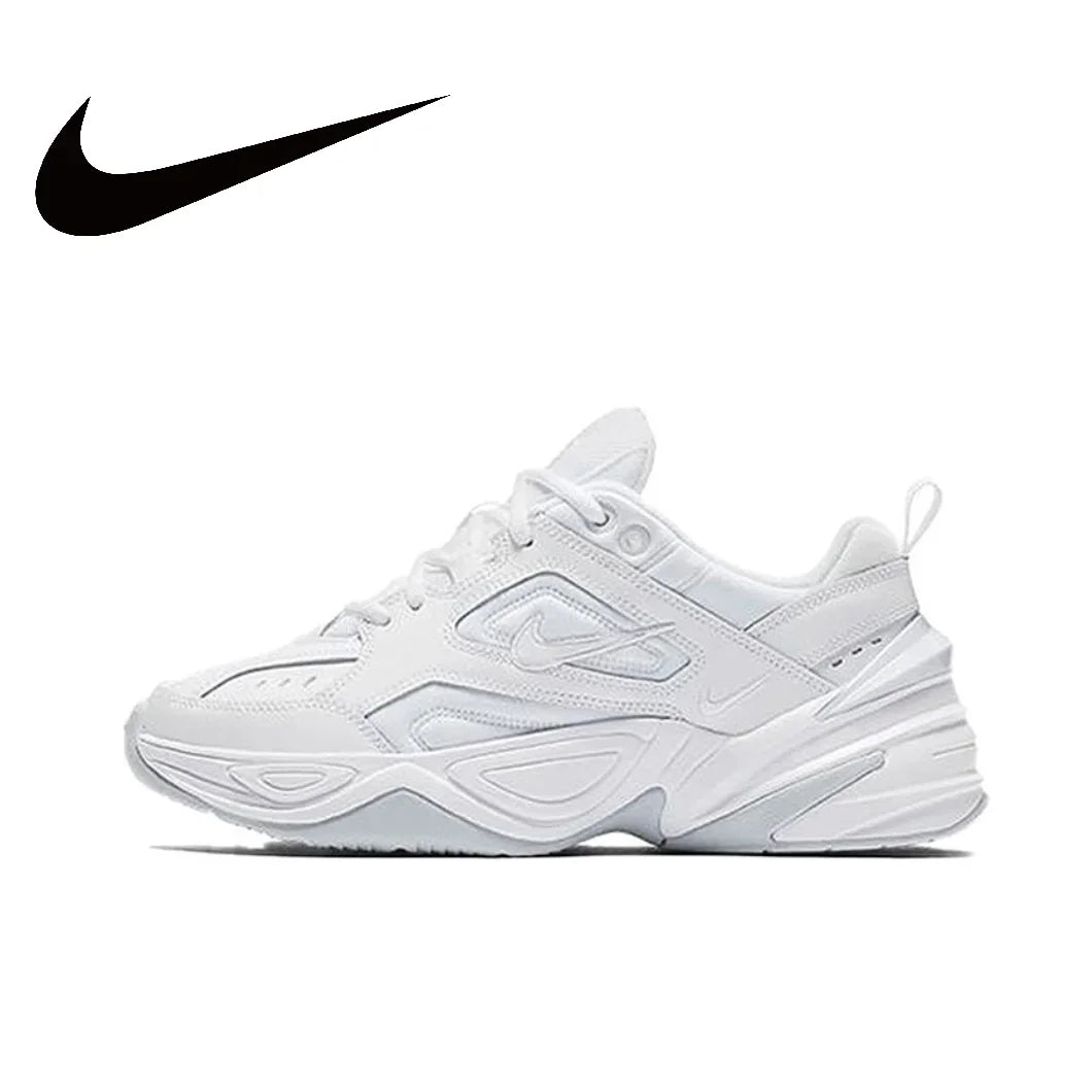 Nike M2K Tekno Low Women's Sneakers Classic Retro Casual clunky shoes winter Lightweight cushioned comfort Sneakers White&amp;Silver