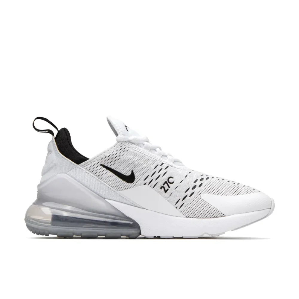 Nike Original Air Max 270 Low Top Casual Running Shoes Trendy Fashion Sneakers Men's and Women's White