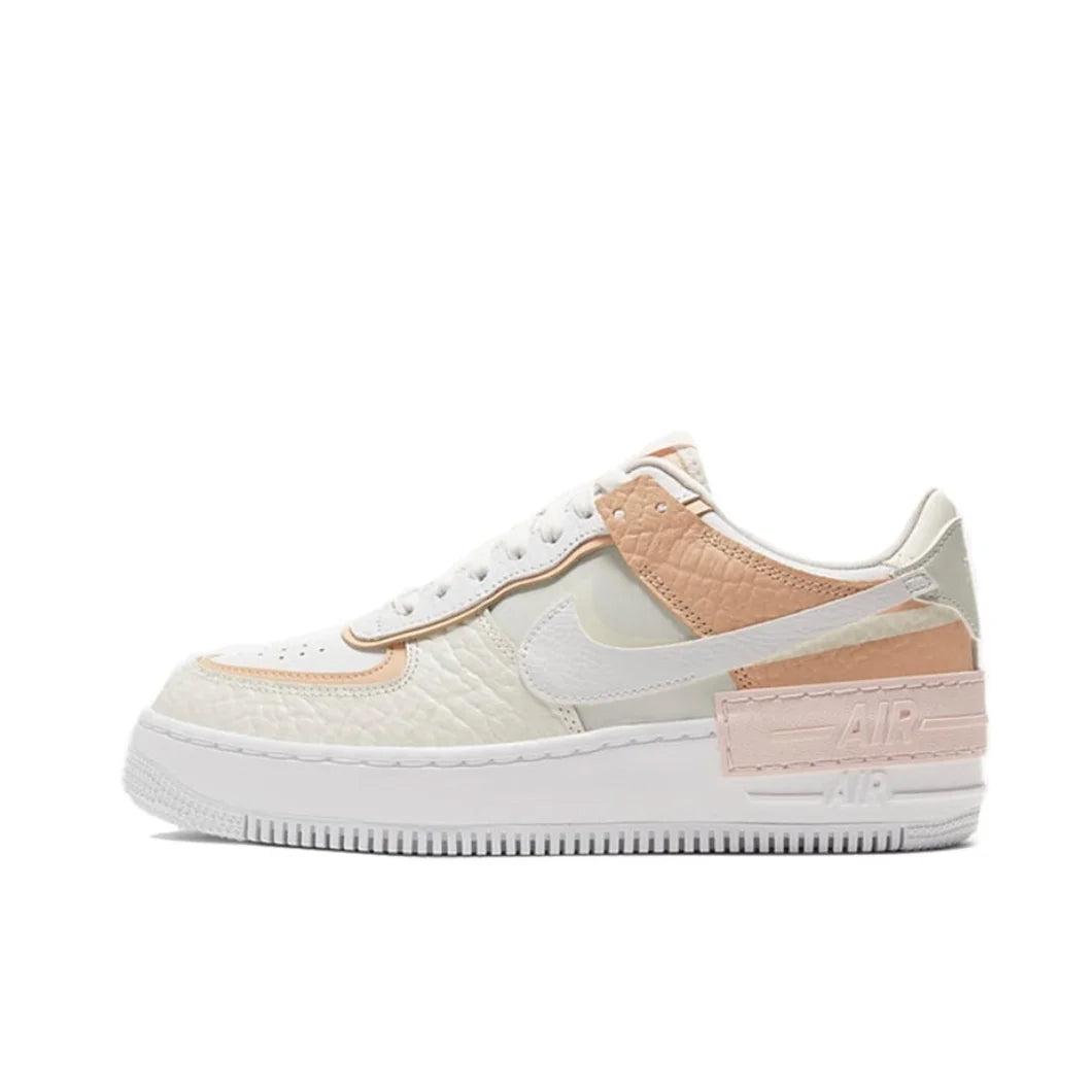 Nike Air Force 1 Shadow – Sneakers Femme Noires, Blanches et Roses 👟💖