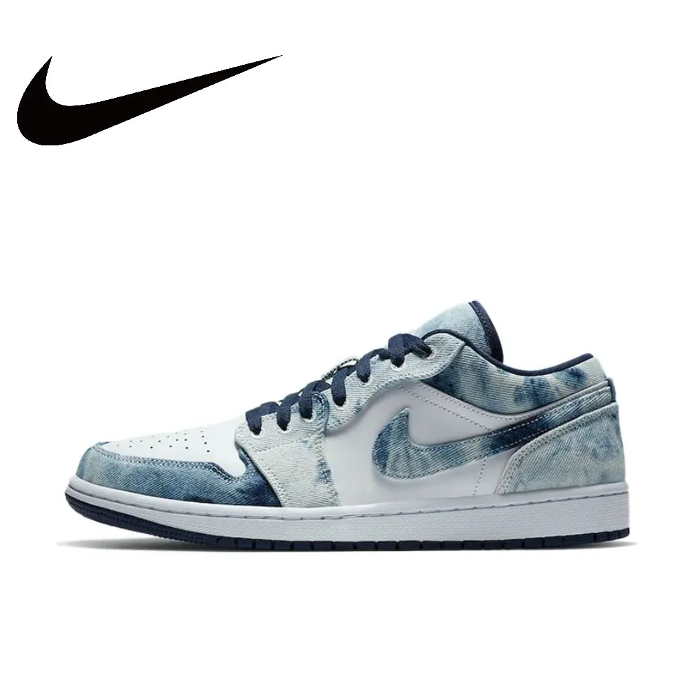 Nike Air Jordan 1 Low – Men's Sneakers White &amp; Black 🏀👟