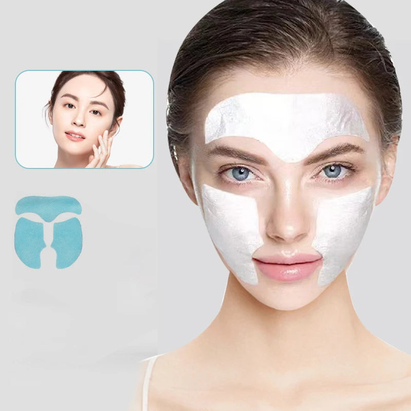 Collagen Film Paper Soluble Facial Mask Face Skin Cheek Sticker Forehead Patch Smile Lines Patches Anti-aging Wrinkles Remover