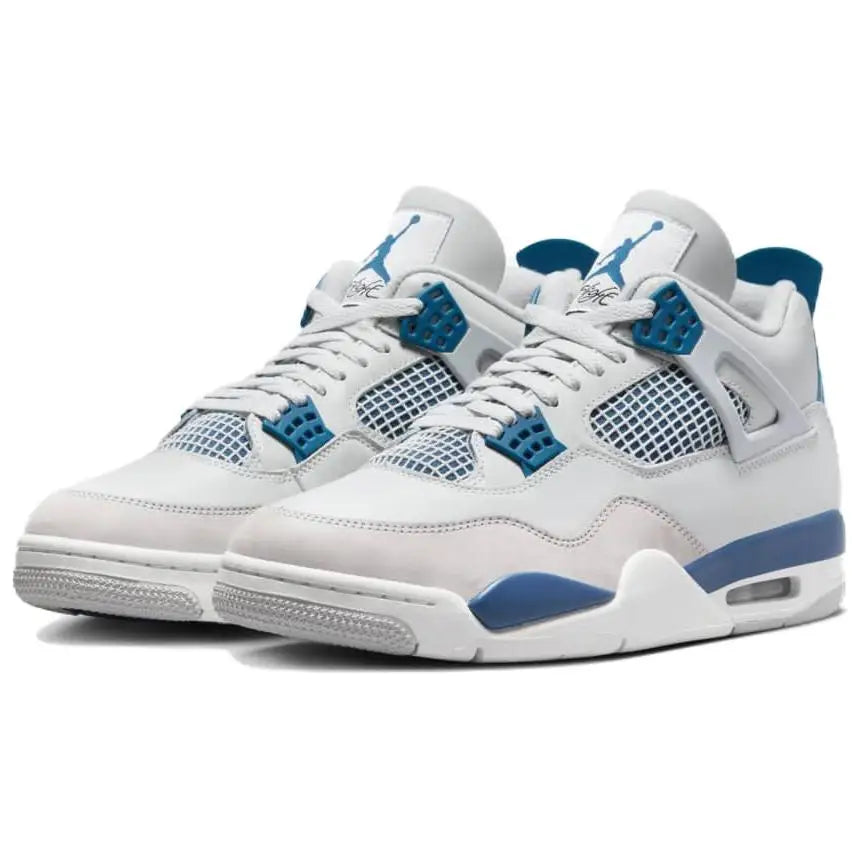 Air Jordan 4 Retro 'Military Blue' 2024 With Original Box