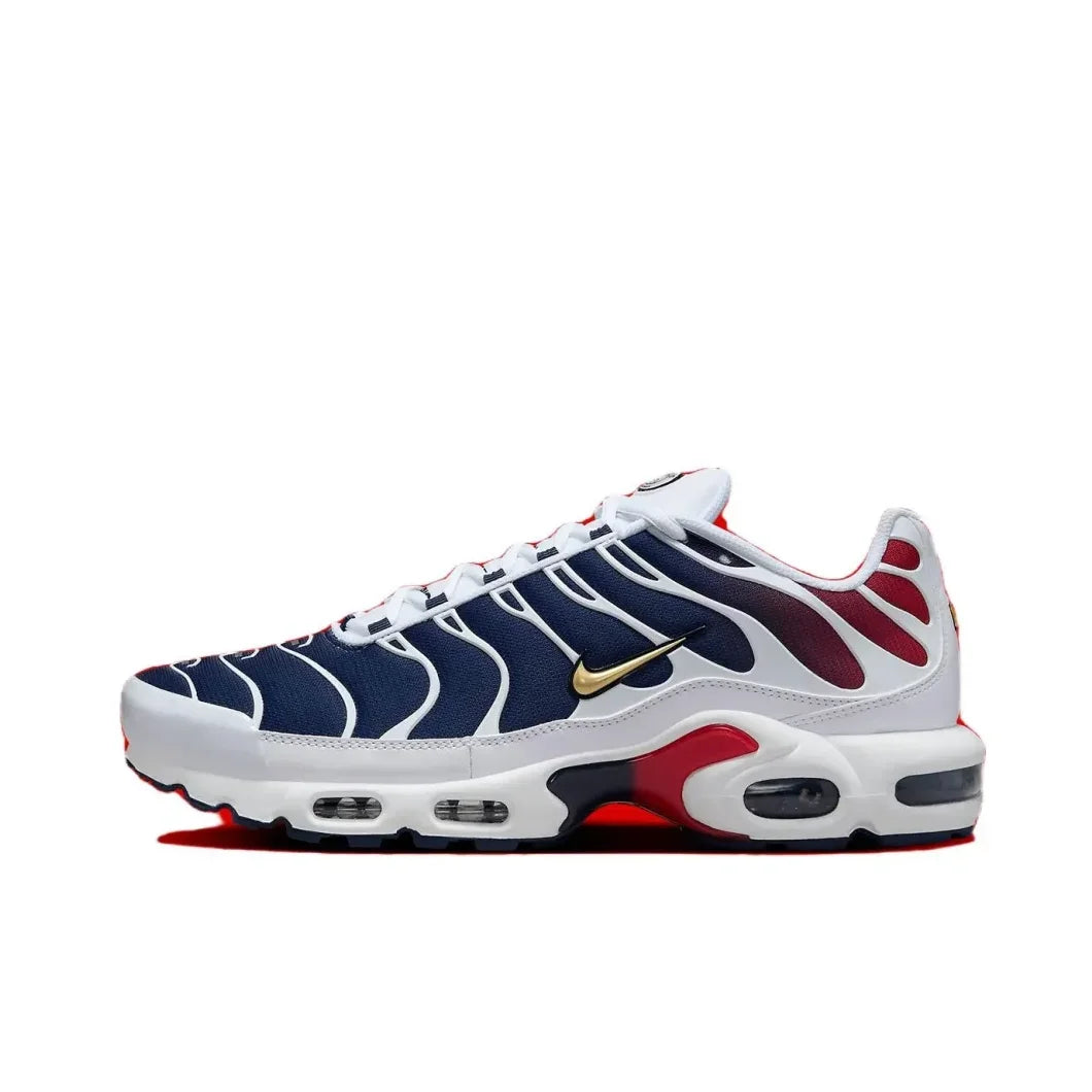 Nike New Air Max Plus TN Men's Sneakers winter Fashionable and comfortable casual shoes Lightweight and wearable Silver&amp;Black