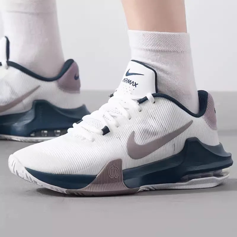 Nike Homme Air Max Impact 4 – Chaussures de Basketball avec Amorti Air Max