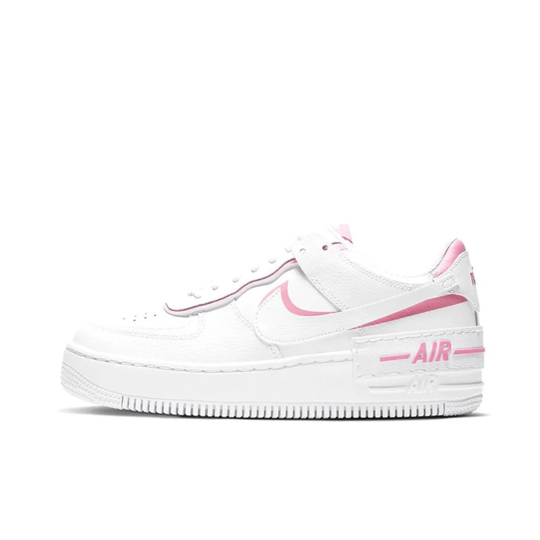 Nike Air Force 1 Shadow – Sneakers Femme Noires, Blanches et Roses 👟💖