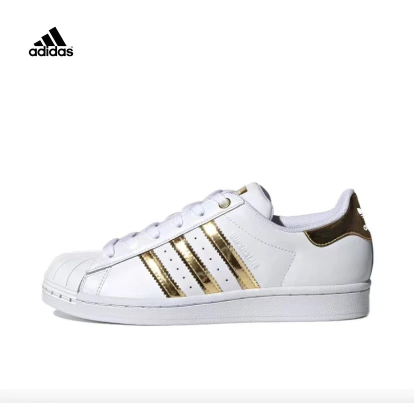 Adidas Superstar Original Men Woman Skateboard Shoes Classic Black White Outdoor Comfortable Sports Running Sneakers