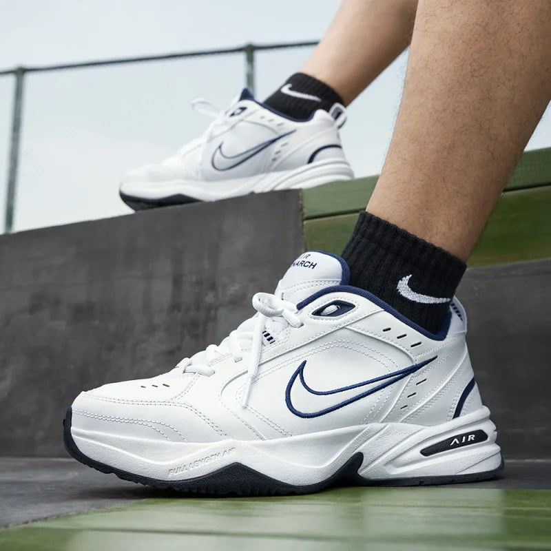 Original Nike Air Monarch Iv Men's Shoes Sports Shoes Training Shoes Air Cushion Cushioning Casual Running Shoes 415445   -102