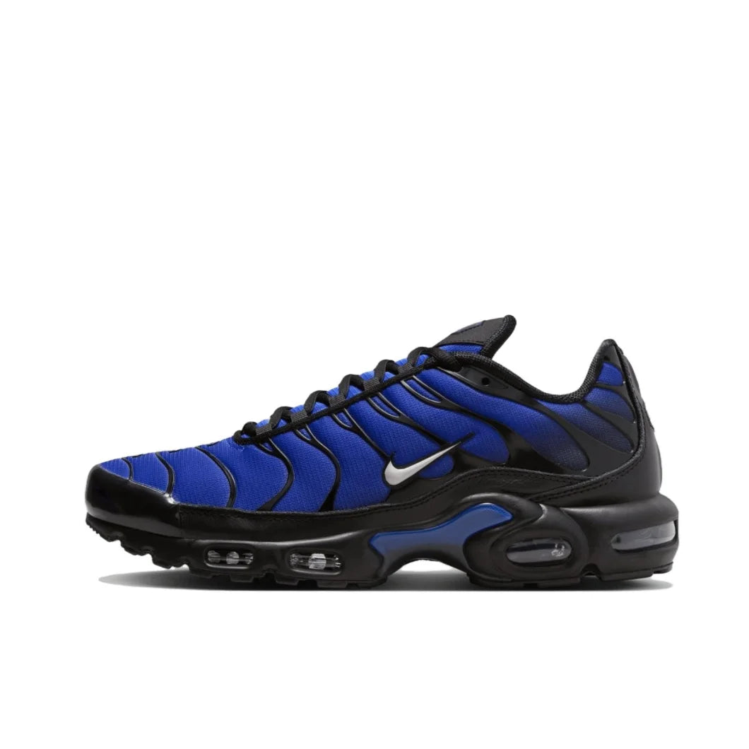 Nike New Air Max Plus TN Men's Sneakers winter Fashionable and comfortable casual shoes Lightweight and wearable Silver&Black