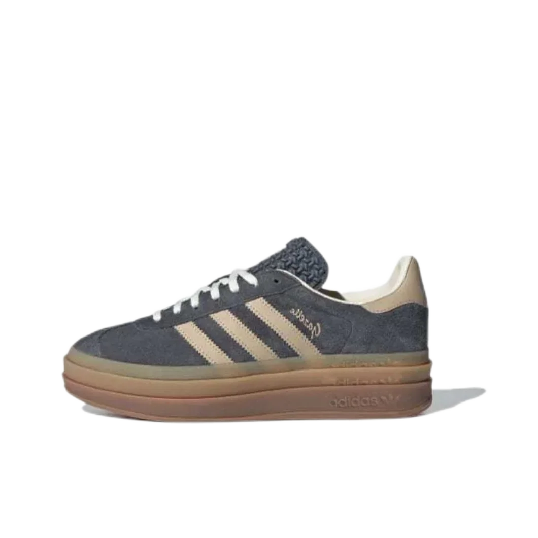 adidas originals GAZELLE BOLD Bold Casual Versatile Fashion Sports Low Top Board Shoes Women's Pink