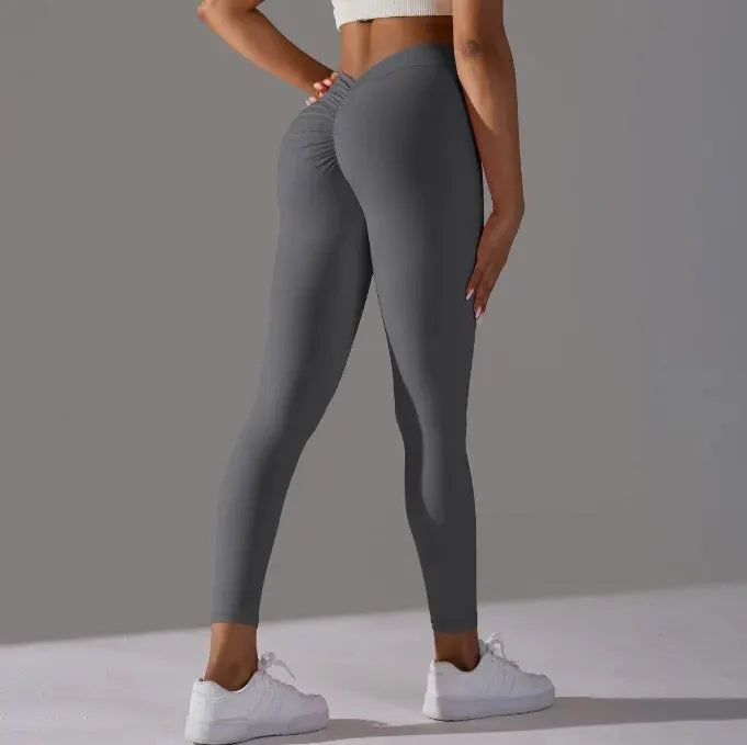 Legging Yoga Taille V Femme – Sculptant & Confort Absolu