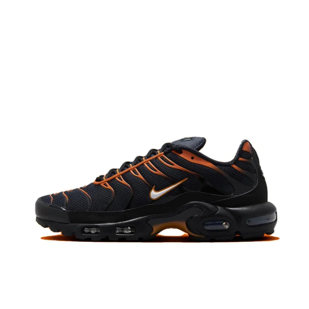 Nike New Air Max Plus TN Men's Sneakers winter Fashionable and comfortable casual shoes Lightweight and wearable Black&amp;Orange