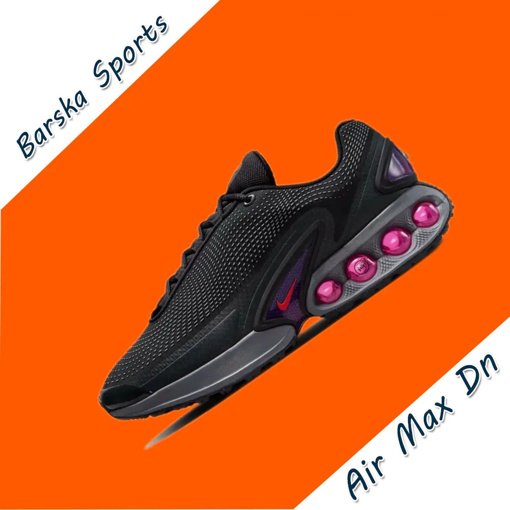 Nike Air Max Dn Low Men's Sneakers autumn Classic Fashion Casual Shoes Cushioning and wear resistance comfortable Black&Pink