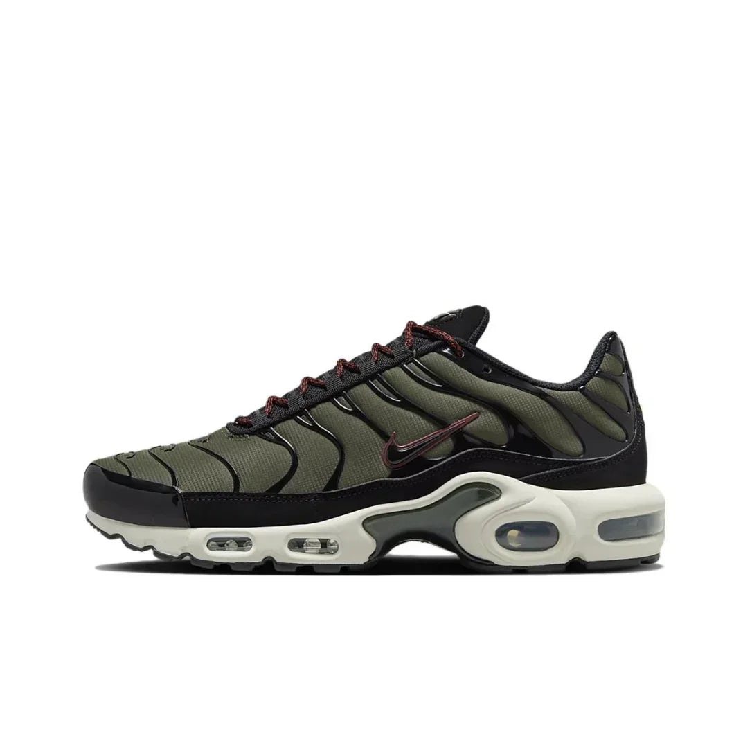 Nike New Air Max Plus TN Men's Sneakers winter Fashionable and comfortable casual shoes Lightweight and wearable Black&Orange