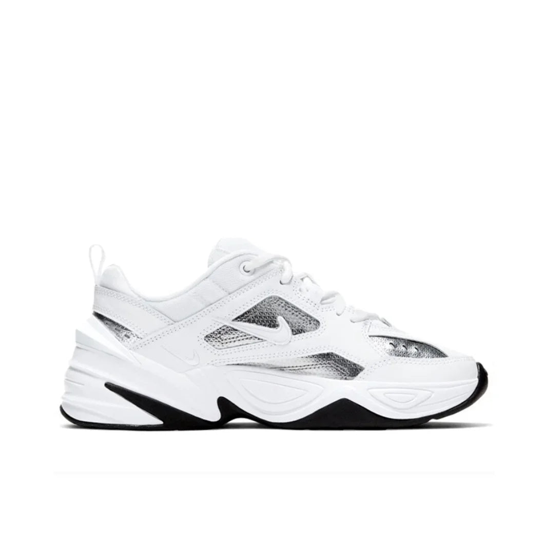 Nike M2K Tekno Low Women's Sneakers Classic Retro Casual clunky shoes winter Lightweight cushioned comfort Sneakers White&amp;Silver