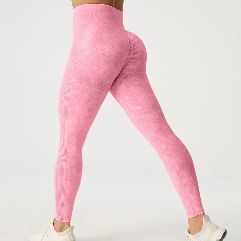 Leggings de Sport Taille Haute Sans Couture pour Femmes – Confort et Style pour Toutes Vos Activités