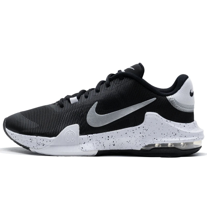 Nike Homme Air Max Impact 4 – Chaussures de Basketball avec Amorti Air Max