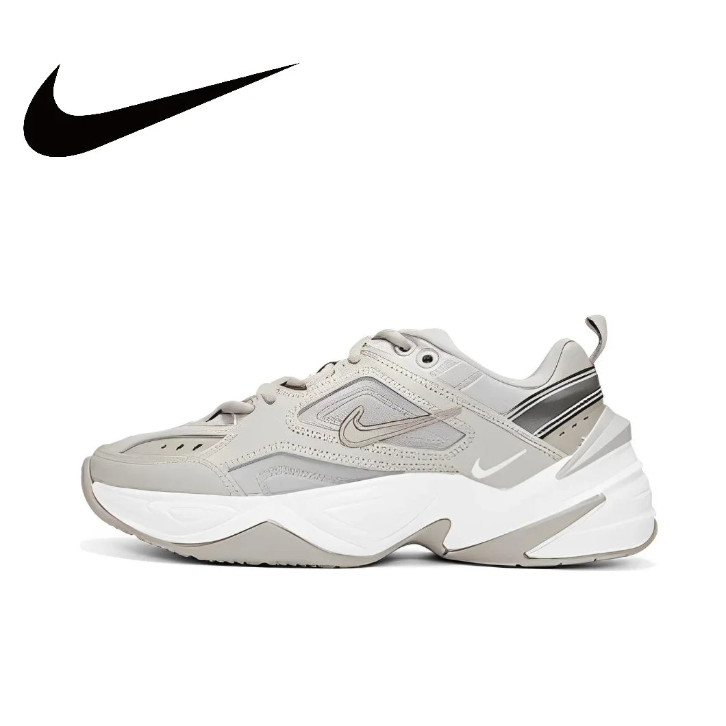 Nike M2K Tekno Low Women's Sneakers Classic Retro Casual clunky shoes winter Lightweight cushioned comfort Sneakers White&amp;Silver