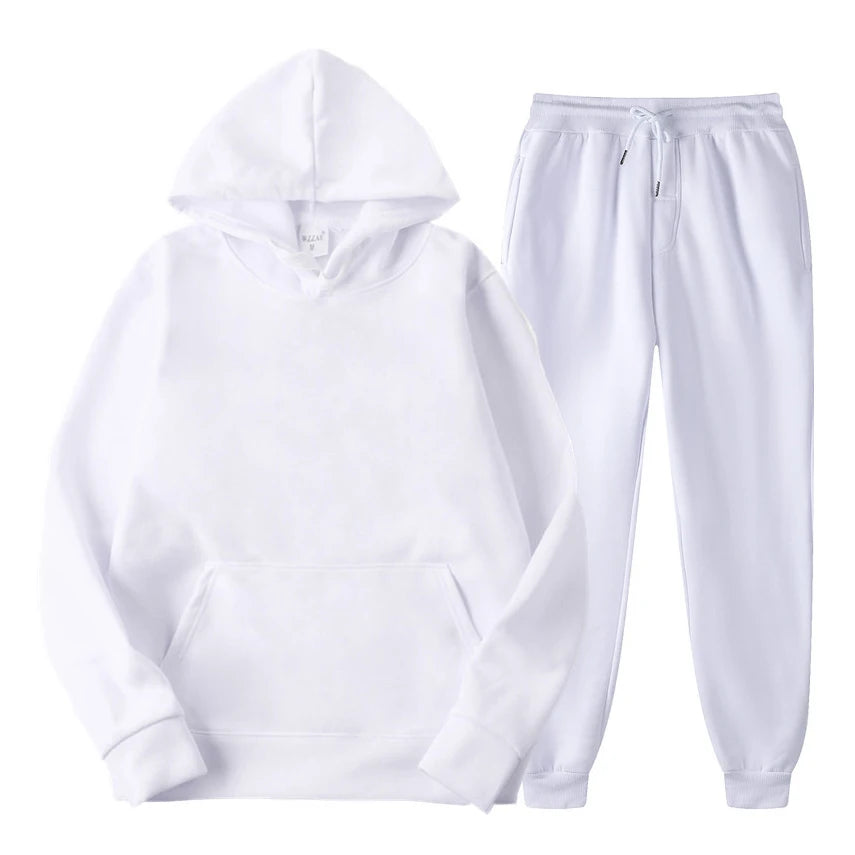 Ensemble Sport Homme - Hoodie + Pantalon de Sport