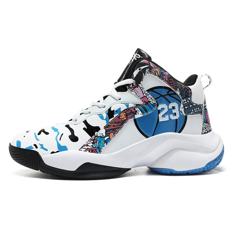 Sainimo High-Top Unisex Basketball Shoes – Performances et Confort au Service de Votre Jeu