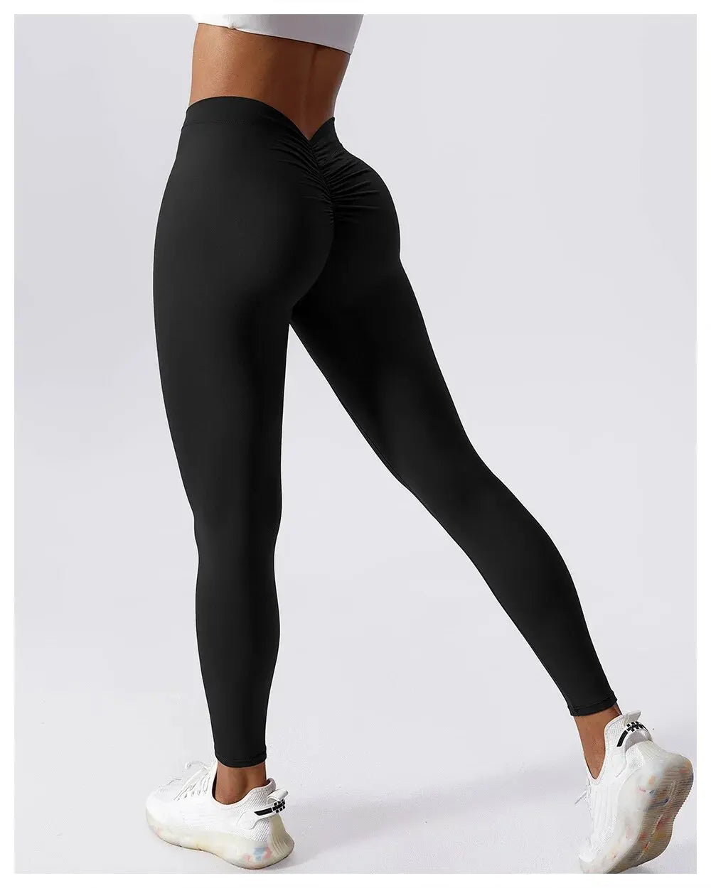 Legging Yoga Taille V Femme – Sculptant & Confort Absolu