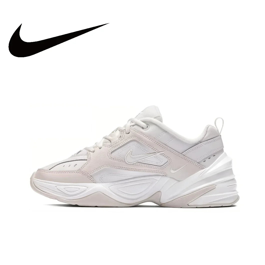 Nike M2K Tekno Low Women's Sneakers Classic Retro Casual clunky shoes winter Lightweight cushioned comfort Sneakers White&amp;Silver