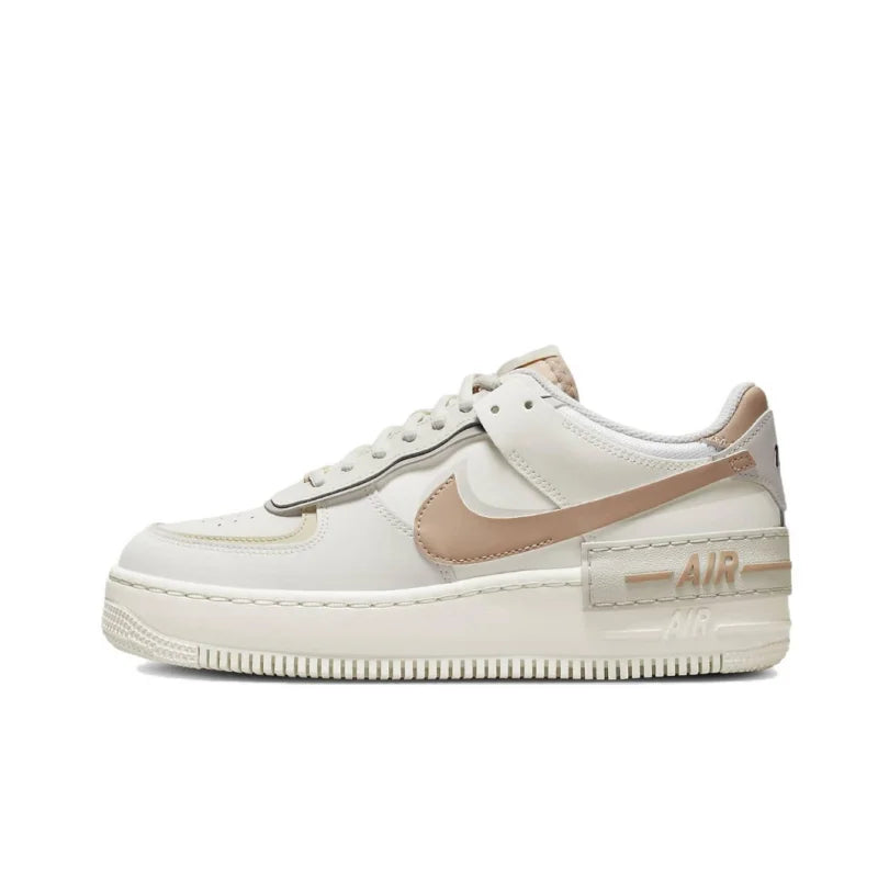 Nike Air Force 1 Shadow – Sneakers Femme Noires, Blanches et Roses 👟💖