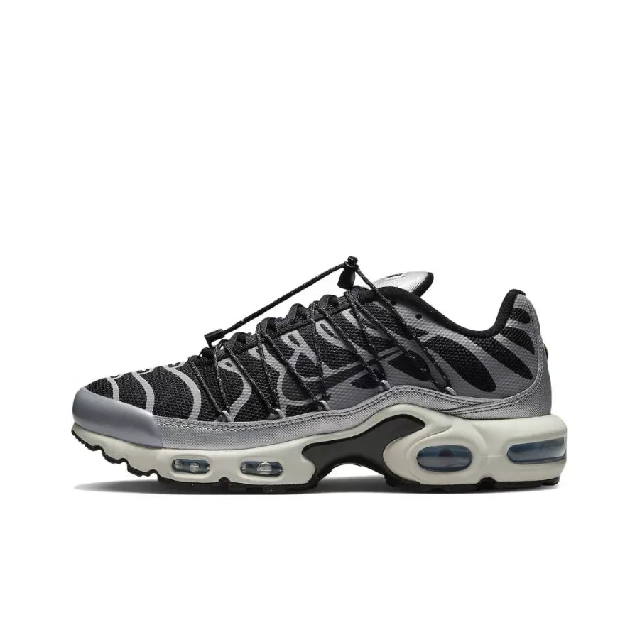 Nike New listing Air Max Plus TN Men's Classic Low Top Casual Running Shoes Comfortable Shock Absorption Sneakers Black