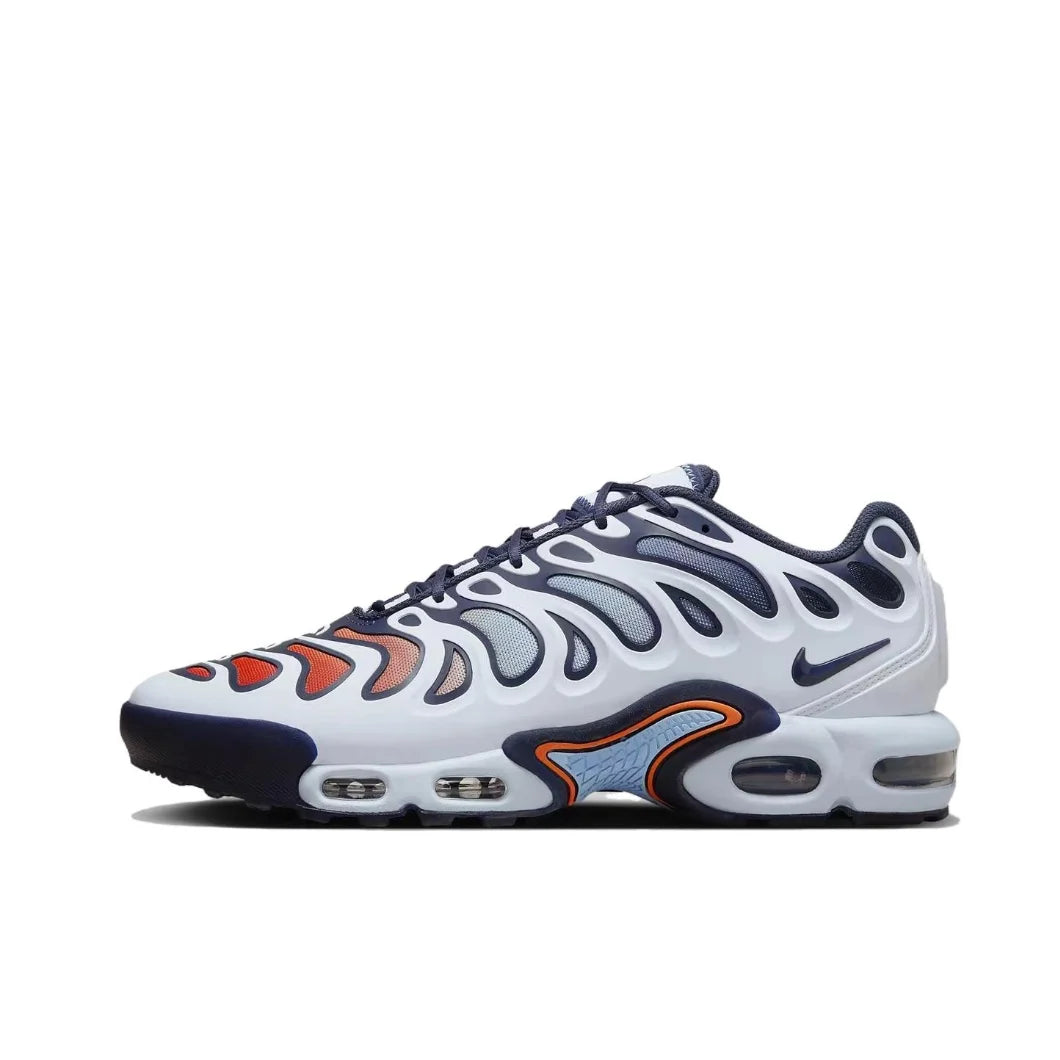 Nike Air Max Plus Drift Men's Sneakers Trendy Fashion casual shoes Cushioned comfort Sneakers Breathable and light White&amp;Orange