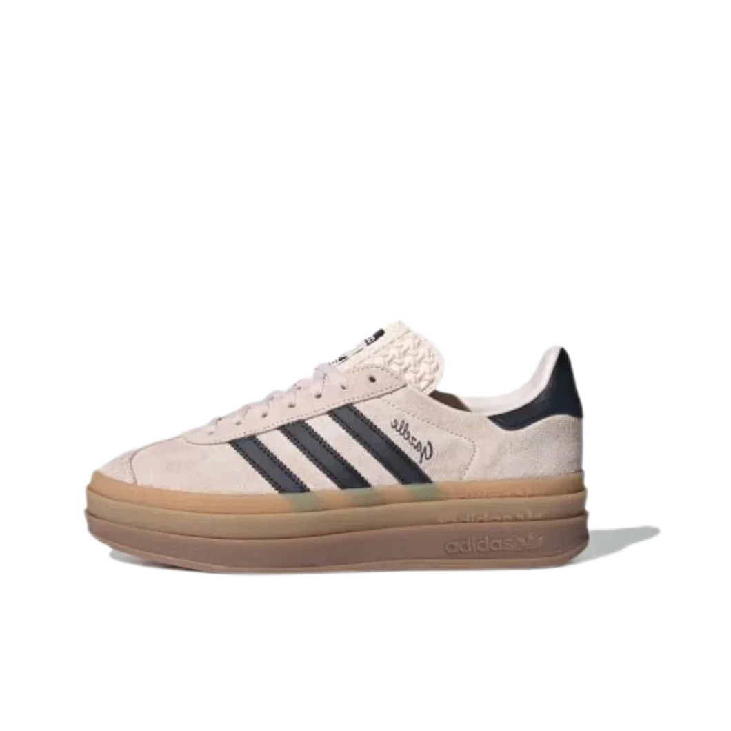 adidas originals GAZELLE BOLD Bold Casual Versatile Fashion Sports Low Top Board Shoes Women's Pink