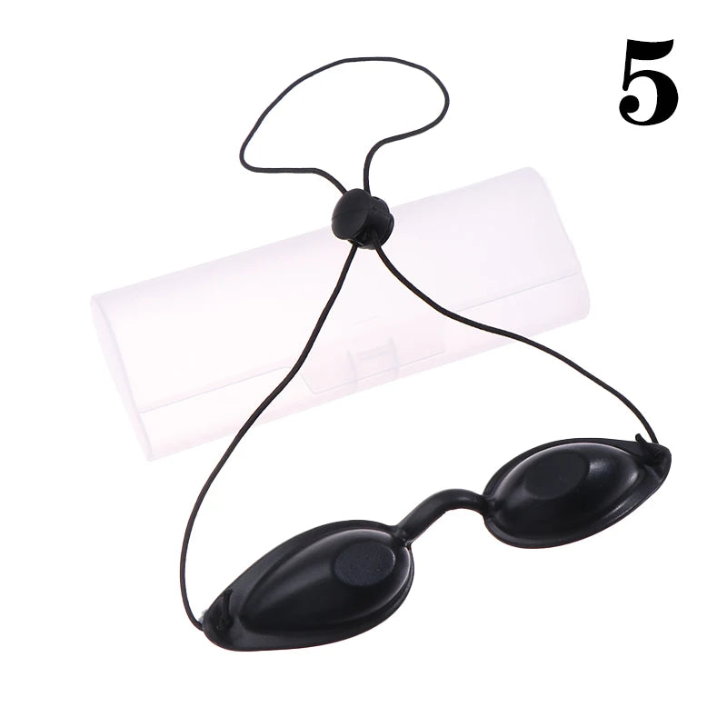 Safety Goggles Protective Glasses Soft Silicone Eyepatch Adjustable Eyewear Protection Beauty IPL Laser Eyecup