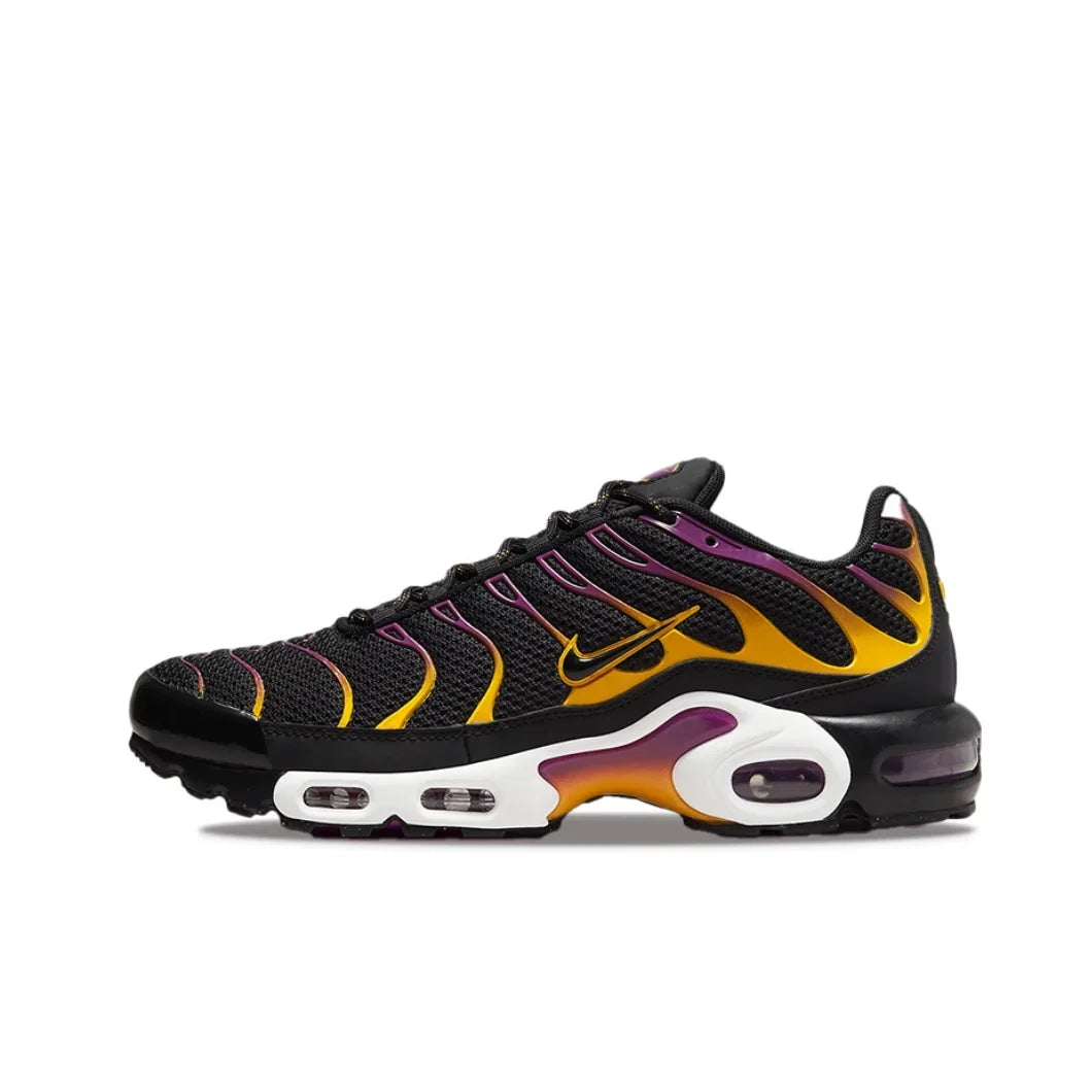 Nike Original Air Max Plus TN Retro Low Top Running Shoes Comfortable Shock Absorption Casual Sneakers Mens Blue Black Colorway