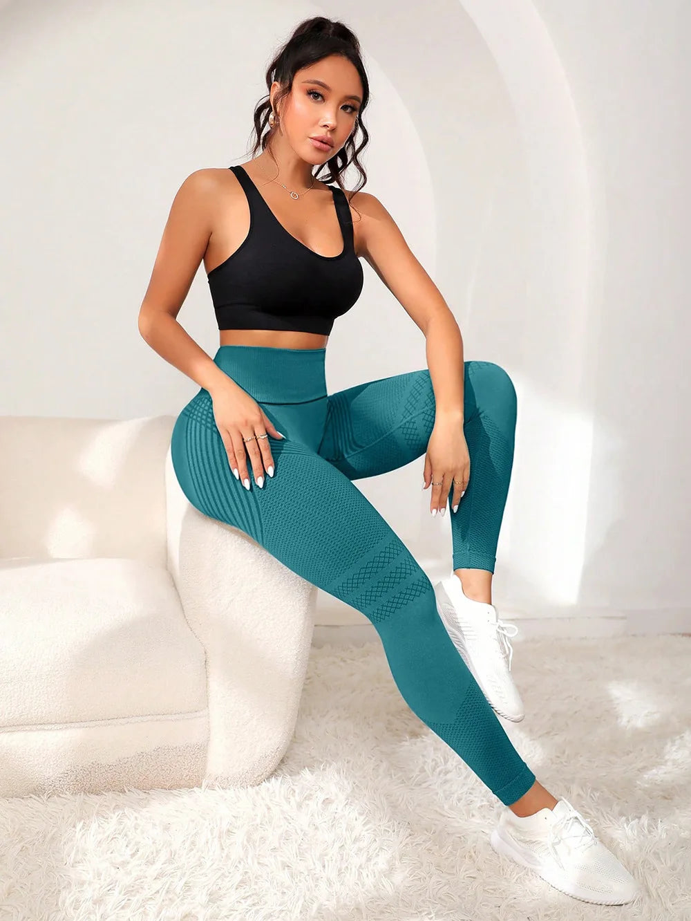 Legging de Sport Sans Couture – Élégance et Performance au Rendez-Vous