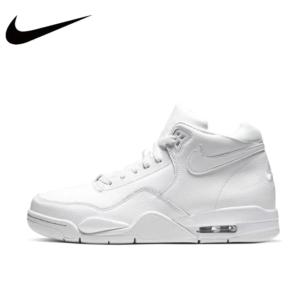 Nike Flight Legacy men's shoes mid jordan shoes 4 air cushion wear-resistant casual basketball trainers