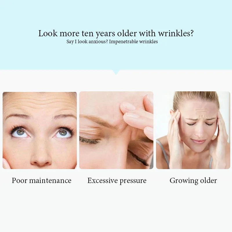 30pcs Anti-wrinkle Forehead Line Wrinkles Removal Gel Patch Firming Mask Frown Stickers Anti-aging Moisturizng Face Skin Care