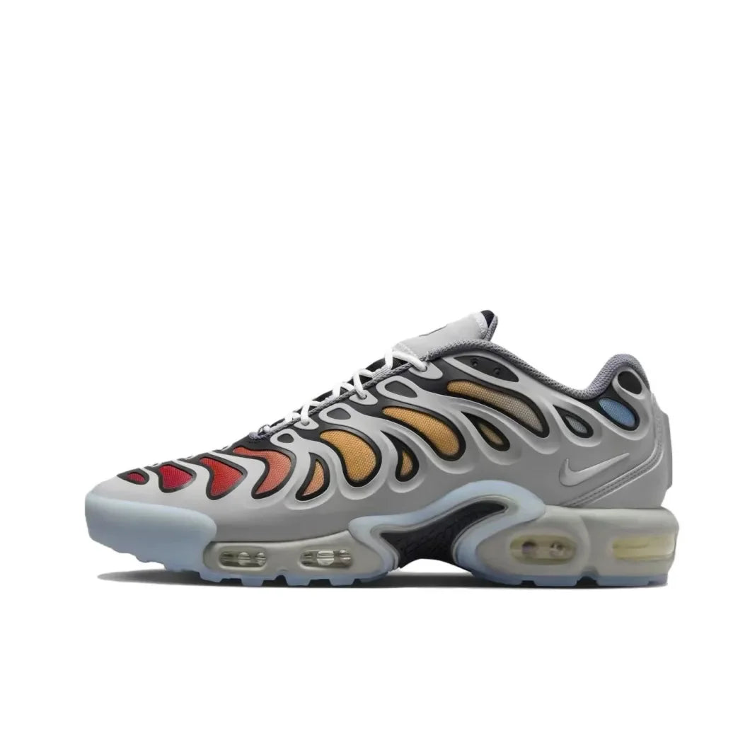 Nike Air Max Plus Drift Men's and Women's Sneakers Trendy Fashion casual shoes Cushioned comfort Sneakers lightweight Grey&amp;White