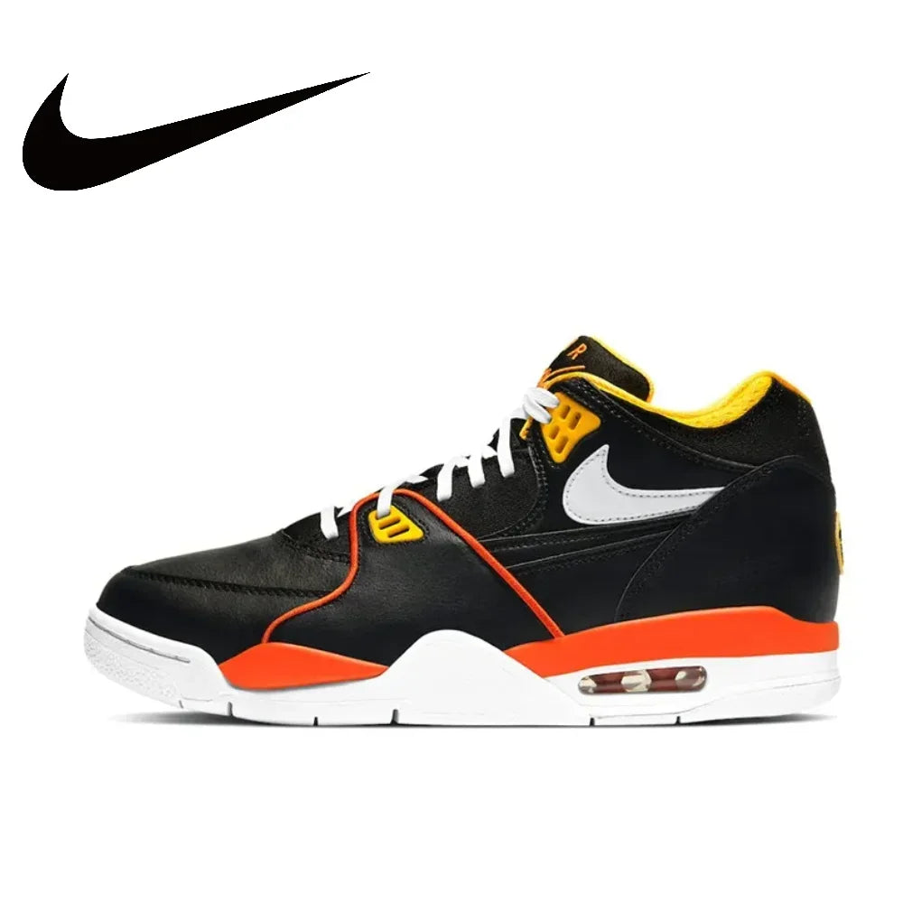 Nike New Air Flight 89 Low Lightweight Cushioning Basketball Shoes Man sneakers autumn Casual and comfortable sneakers black