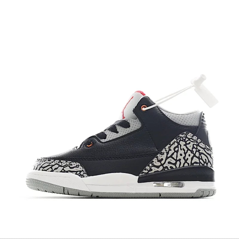 Nike Air Jordan 3 Boy and Girls Jordan Sneaker AJ3 Kids Shoes Children's Shoes Teens AJ 3