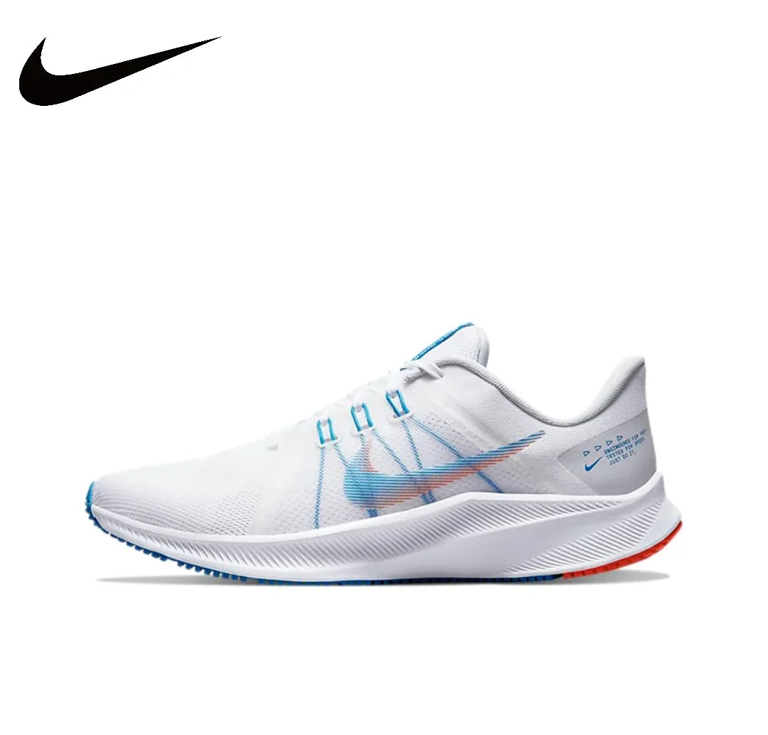 Nike Quest 4 low Man and Woman sneakers Cushioning and wear resistance Sneakers Fashionable and breathable Running Shoes White