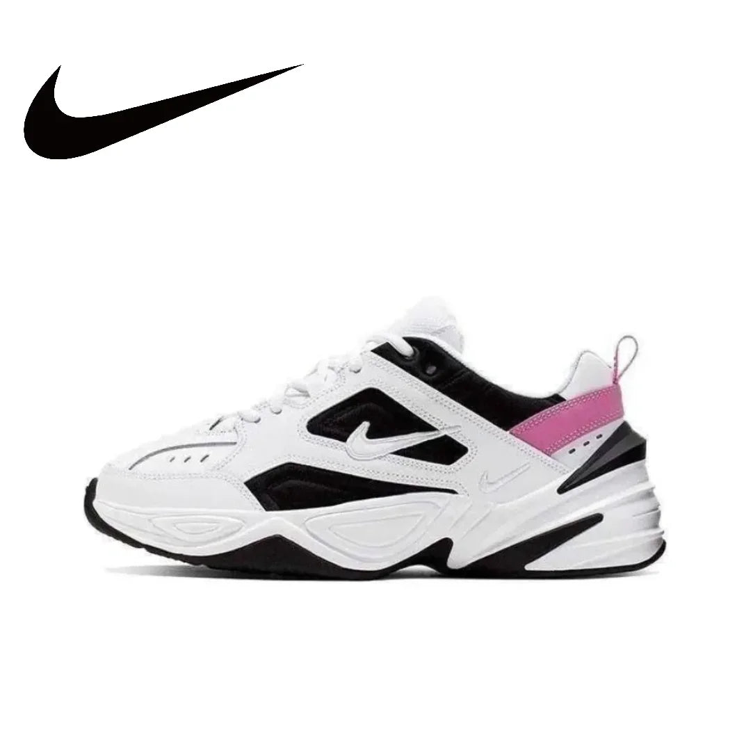 Nike M2K Tekno Low Women's Sneakers Classic Retro Casual clunky shoes winter Lightweight cushioned comfort Sneakers White&Silver