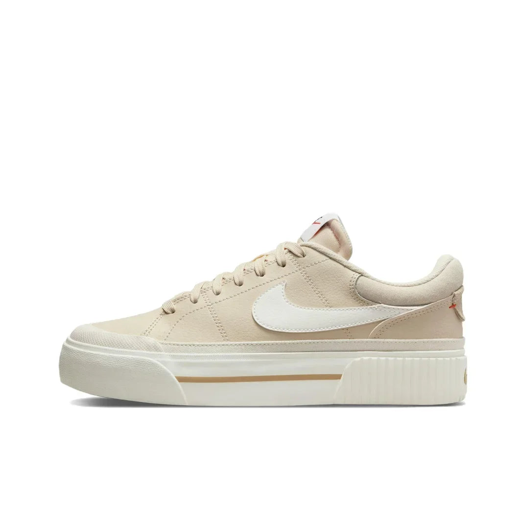 Nike Rose Blanc Couleur Assortie  Court Legacy - Chaussures Basses Mode Femme Chaussures Décontractées Antidérapantes