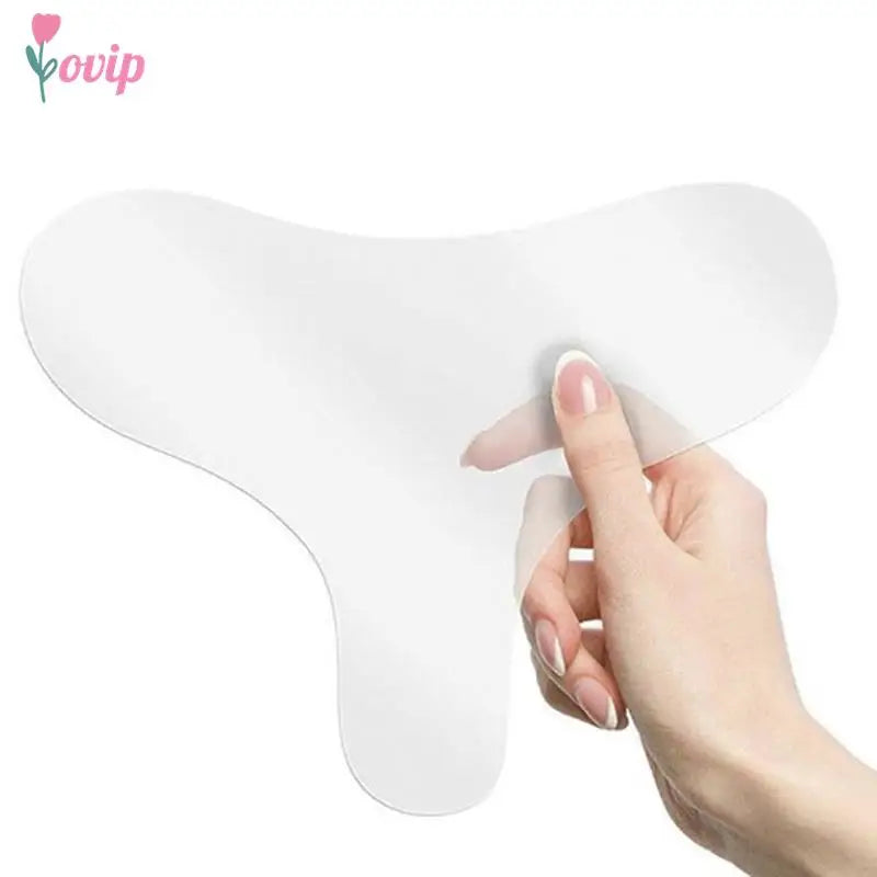 Silicone Transparent Removal Patch Reusable Anti Wrinkle Chest Pad Face Skin Care Anti Aging Breast Lifting Chest Patch Flesh