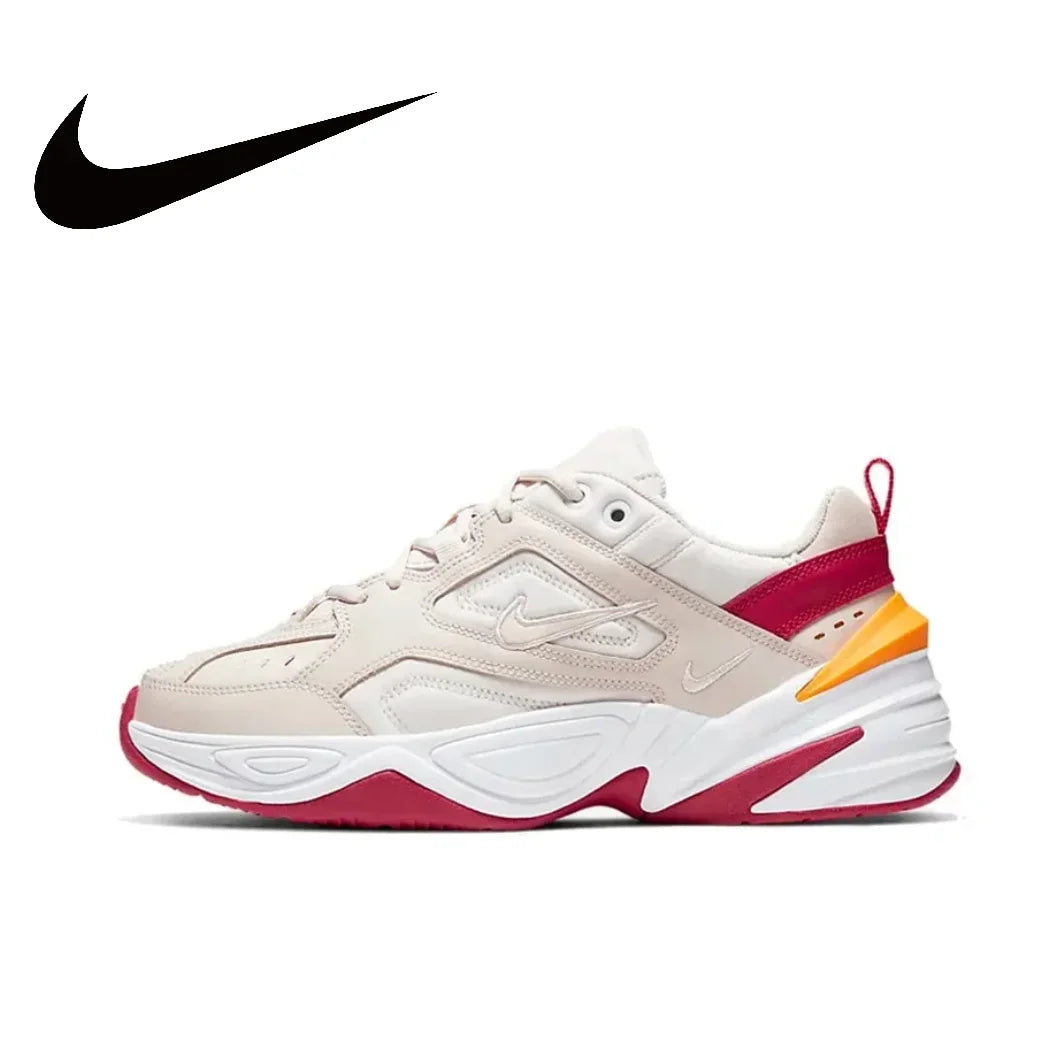 Nike M2K Tekno Low Women's Sneakers Classic Retro Casual clunky shoes winter Lightweight cushioned comfort Sneakers White&amp;Silver