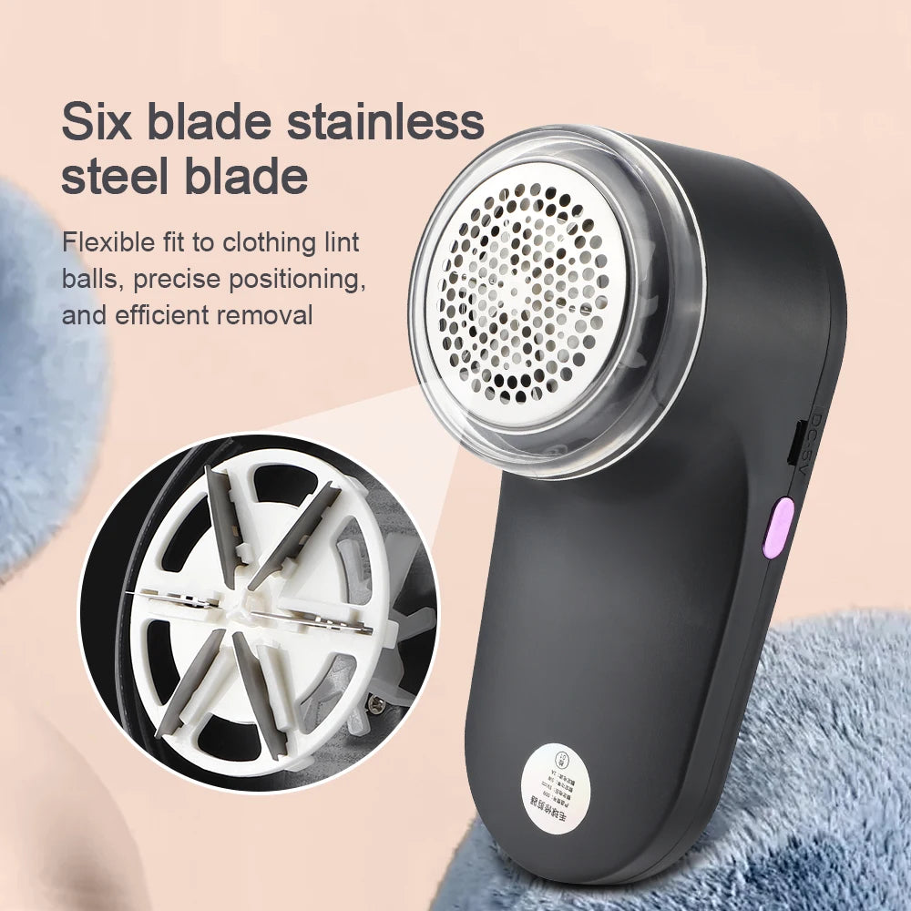 Electric Lint Remover USB Charge Hair Ball Trimmer Shaver Reels Removal Device For Clothes Sweater Fuzz Balls Removing Machine