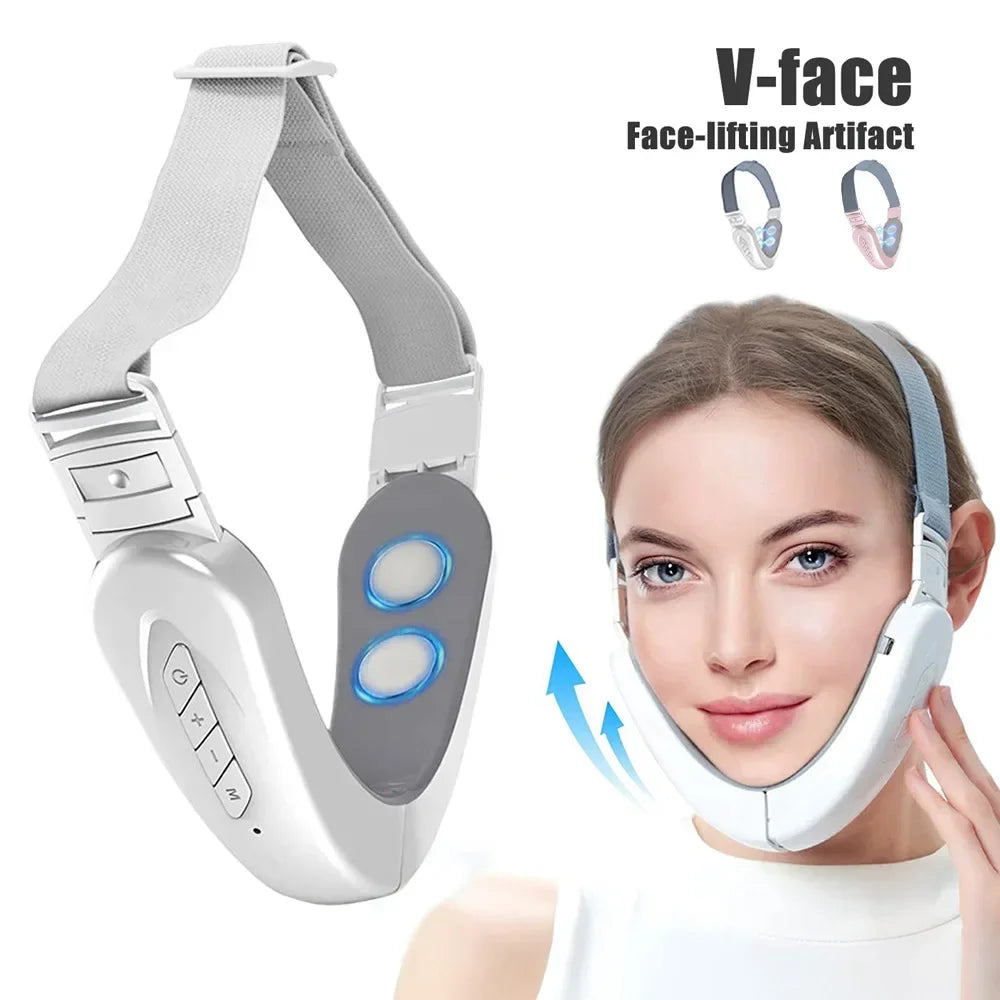 EMS micro-current face-lifting instrument 6-speed face massage V-face beauty instrument lifting and tightening beauty