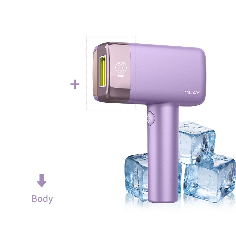 Mlay T14 Laser Epilator IPL Hair Remover Machine Ice Cooling Home Use Depilador for Women Replaceable Laser Hair Removal Device