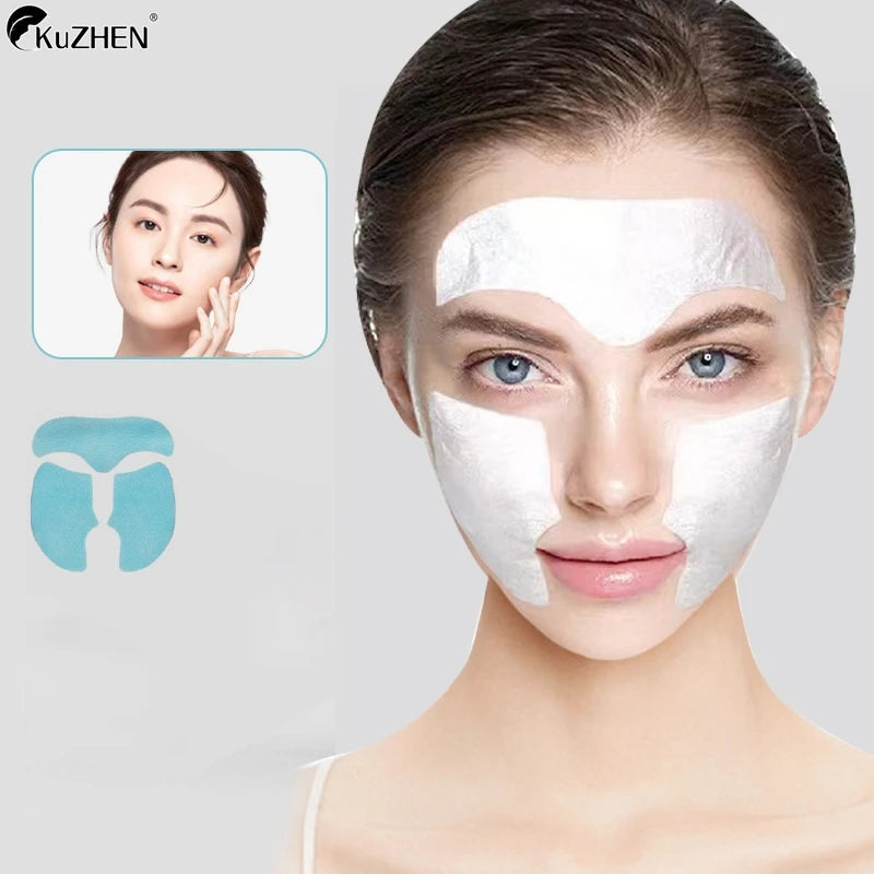 Collagen Film Paper Soluble Facial Mask Face Skin Cheek Sticker Forehead Patch Smile Lines Patches Anti-aging Wrinkles Remover